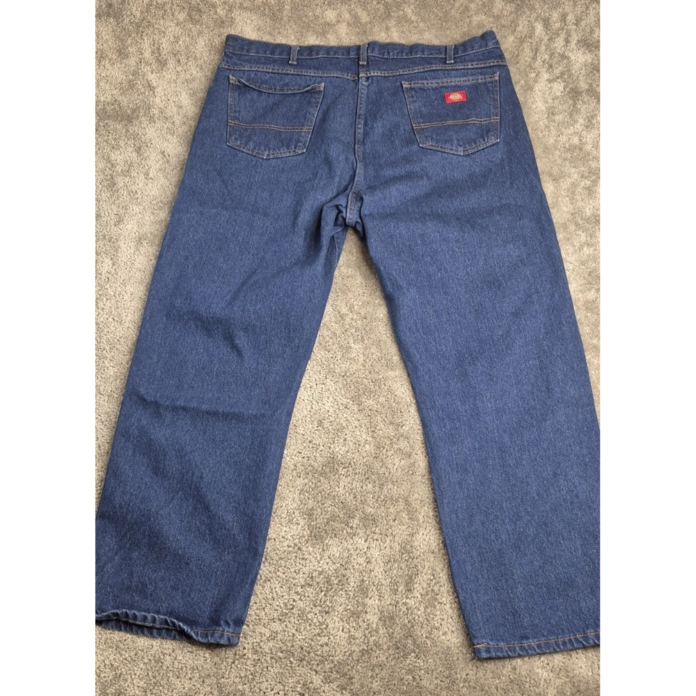 Dickies Mens Jeans Size‎ 44 X 30 Cotton Denim Straight Leg Dark Wash
